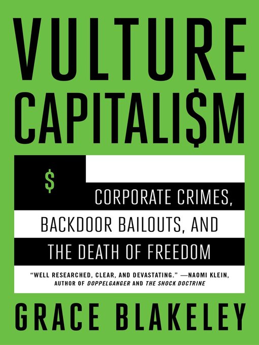 Title details for Vulture Capitalism by Grace Blakeley - Wait list